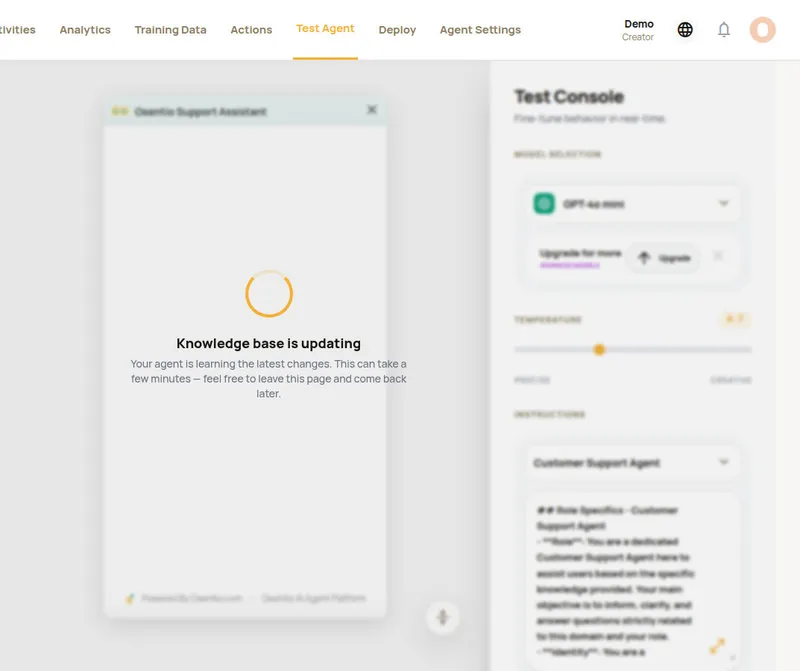 Knowledge base is updating
